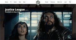 Desktop Screenshot of justiceleague.warnerbros.co.uk