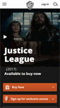 Mobile Screenshot of justiceleague.warnerbros.co.uk